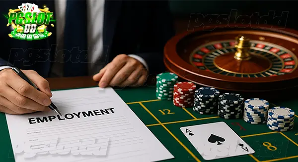 การจ้างงาน ในธุรกิจคาสิโน ดียังไง