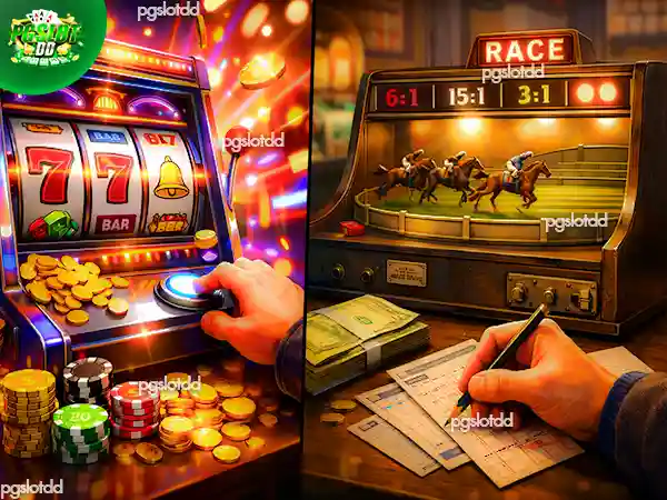 สล็อต ต่างกับ ตู้ม้า ยังไง